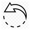 Rotate Left  Icon
