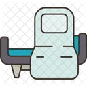 Rotating Chair Bed Icon