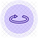 Rotating Color Circle Icon Icon