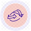 Rotating Crop Sign Rotating Crop Icon