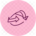 Rotating Crop Sign Rotating Crop Icon