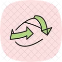 Rotating Crop Sign Rotating Crop Icon