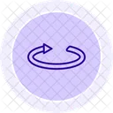 Rotating Color Circle Icon Icon