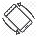 Rotation Smartphone Web Icône