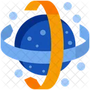 Rotationsachse  Symbol