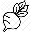 Rote Bete Gemuse Wurzelgemuse Symbol