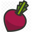 Rote Bete Gemuse Radieschen Symbol