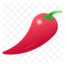 Rote Paprika Rote Chili Gemuse Symbol