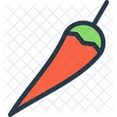 Rote Chilischote Chili Gewurze Symbol