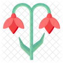 Rote Glockenblumen  Symbol