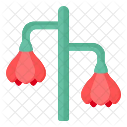 Rote Glockenblumen  Symbol