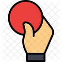 Rote Karte Strafkarte Elfmeter Icon