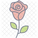 Rote Rose Symbol