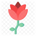 Rote Rose  Symbol