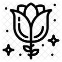 Rote Rose  Symbol