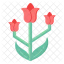 Rote Tulpen  Icon