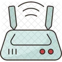 Roteador Modem Wi Fi Ícone