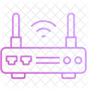 Roteador Sem Fio Roteador Wi Fi Modem Ícone