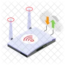 Sem Fio Roteador Internet Ícone
