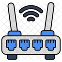 Roteador Wi Fi Modem Dispositivo De Internet Icon