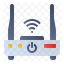 Roteador Wi Fi Dispositivo De Internet Modem Wi Fi Ícone