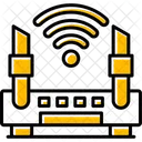 Roteador Wifi Antena Comunicacao Ícone