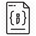 Java Script Arquivo Ícone