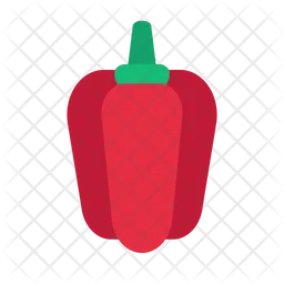 Rote Paprika  Symbol