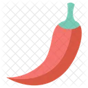 Rote Paprika Chili Gemuse Icon