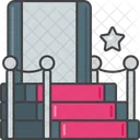 Roter Teppich Symbol