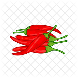 Rote Chili  Symbol