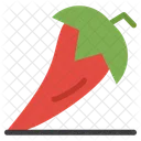 Rote Chili Chili Zutat Symbol