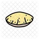 Roti Bread Indian Icon