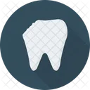 Roto Astillado Dientes Icono