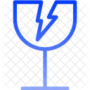 Vidrios Rotos Icono