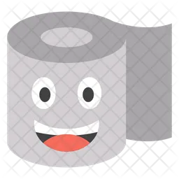 Emoji del rotolo di carta velina Emoji Icon