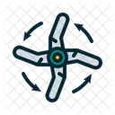 Rotor Drone Rotor Drone Propeller Icon