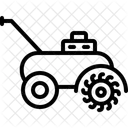 Rototillers Ploughing Aerator Symbol