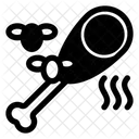 Rotten Meat Food Icon