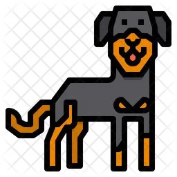 Rottweiler Dog  Icon