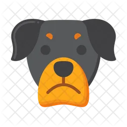 Rottweiler dog  Icon