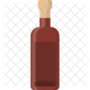 Flasche Rotwein Symbol