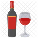 Rotwein Wein Brauen Icon