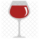 Rot Wein Bocal Symbol