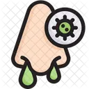 Virus Ubertragung Infektion Symbol