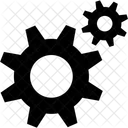 Rouages Preferences Configuration Icône
