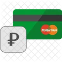 Rouble Credit Carte Icon