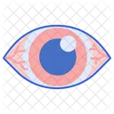 Rougeur Des Yeux Allergies Systeme Immunitaire Icône