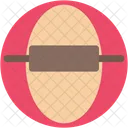 Rouler Pin Pate Icon