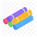 Rouleaux de tissu  Icône